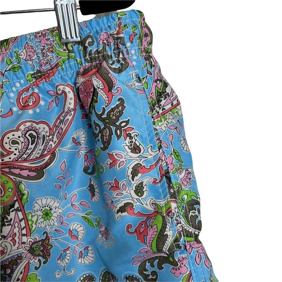 98 Coast Av. Men's Drawstring Swim Trunks Multicolor Paisley Mesh Lined XXXL - Picture 6 of 11